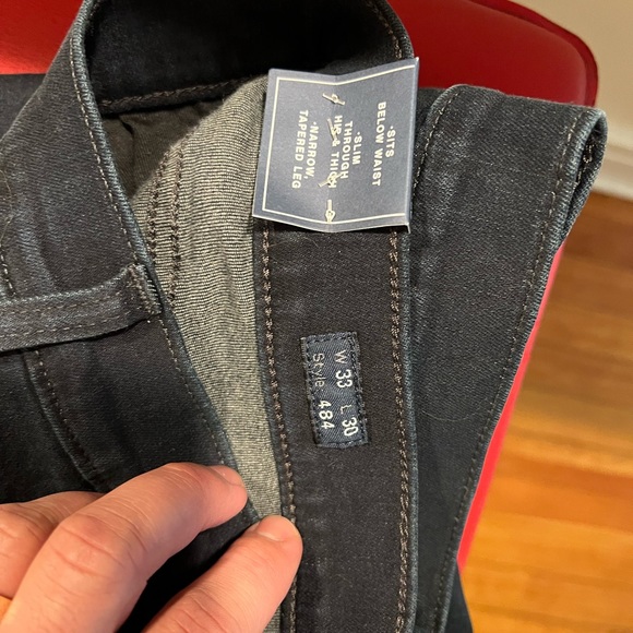 JCrew 484 Stretch Denim in Dark Blue (33 x 30) unworn - Picture 4 of 4